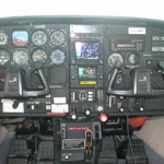 Cessna C206 panel